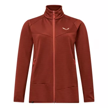 SALEWA Puez Altavia Polarlite fleecejas dames Etruscan Red 36 (S)