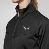 SALEWA Puez Cammino dames full-zip hoody Black Out maat 36 (S)