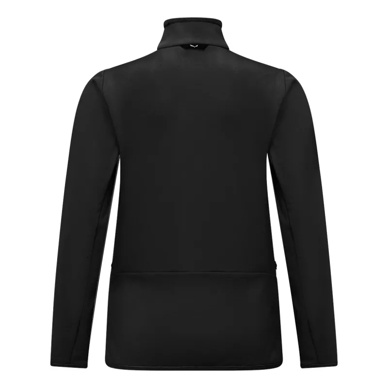 SALEWA Puez Cammino PL dames sweater - Black Out - maat 42 (L)