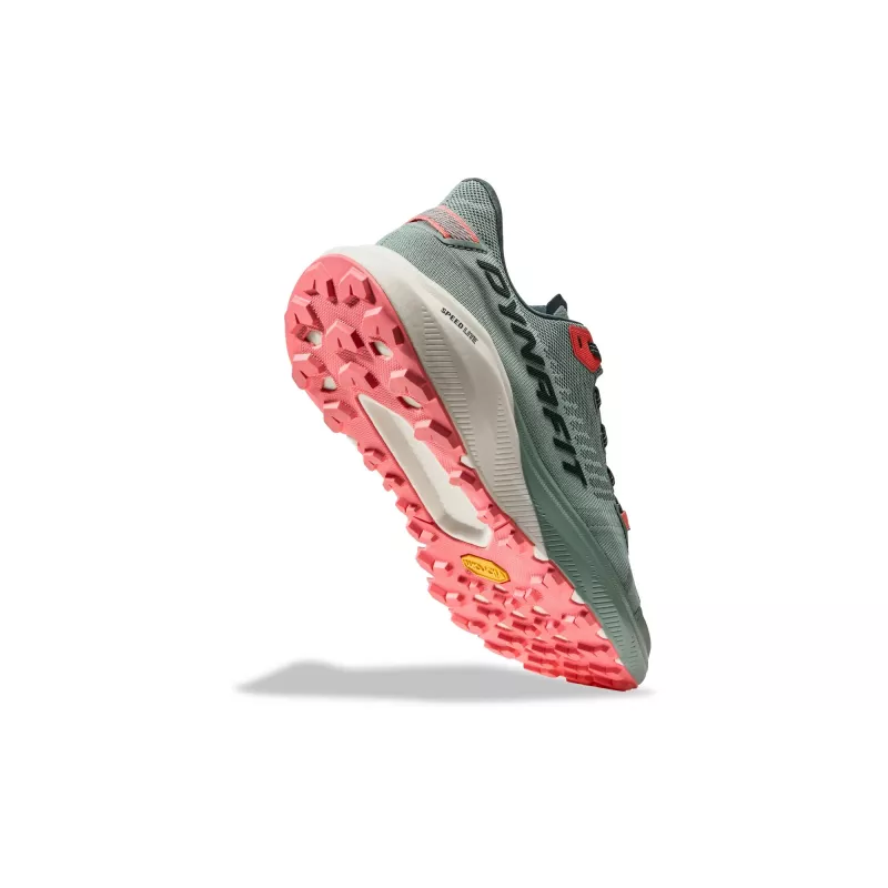SALEWA dames Dynafit Trail trailschoenen - Jadelite/Lichen, EU 40,5