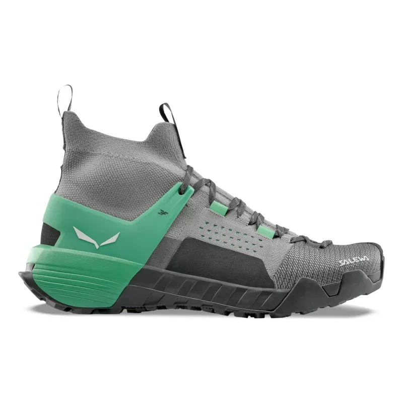 SALEWA schoenen Wildfire NXT Knit dames Alloy/Green UK5