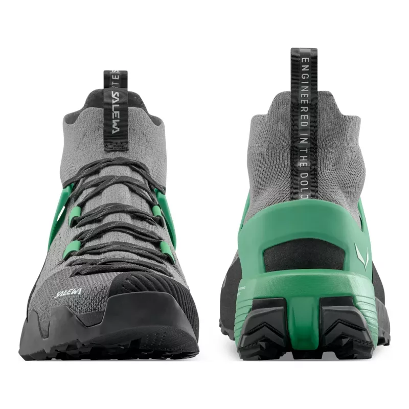 SALEWA schoenen Wildfire NXT Knit dames Alloy/Green UK5