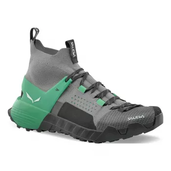 SALEWA Wildfire NXT Knit dames approachschoenen - Alloy/Irish Green - UK 5.5 (EU 38.5)