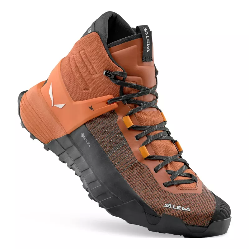 SALEWA Wildfire NXT MID GTX approach- en wandelschoenen - Walnut/Black (bruin)