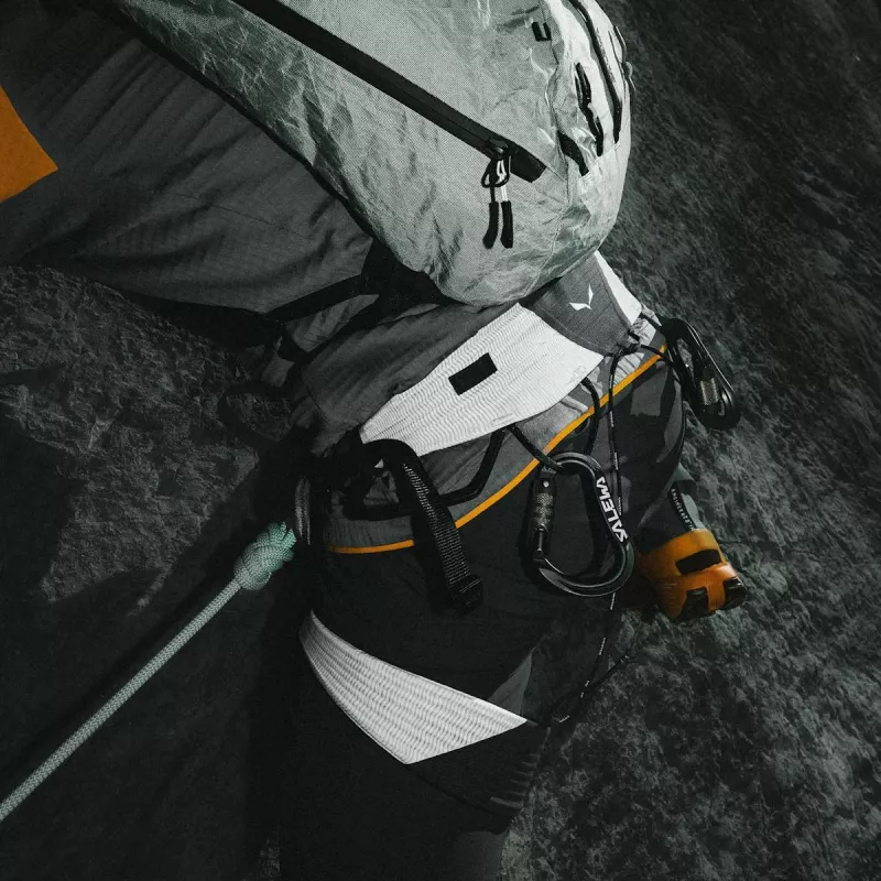 Salewa gordel NXT zwart-wit M