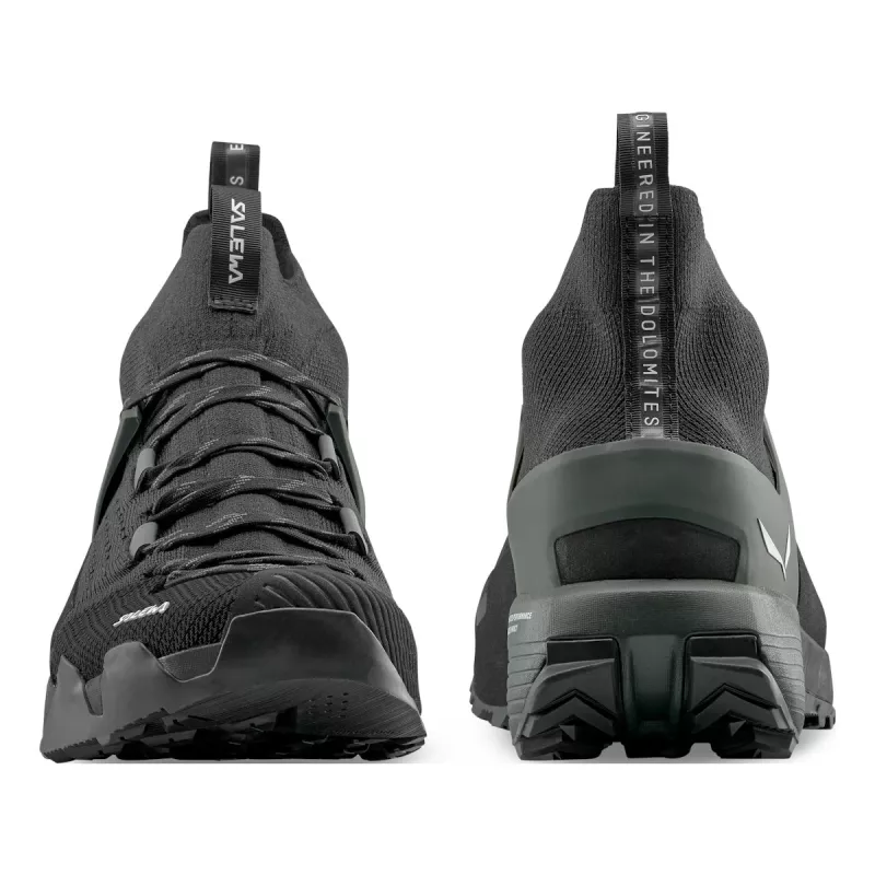 Salewa Wildfire NXT Knit schoenen zwart olijf UK8