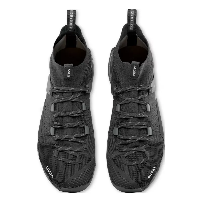 Salewa Wildfire NXT Knit dames approacheschoenen - Onyx/Dark Olive - UK 6.5 (EU 40)
