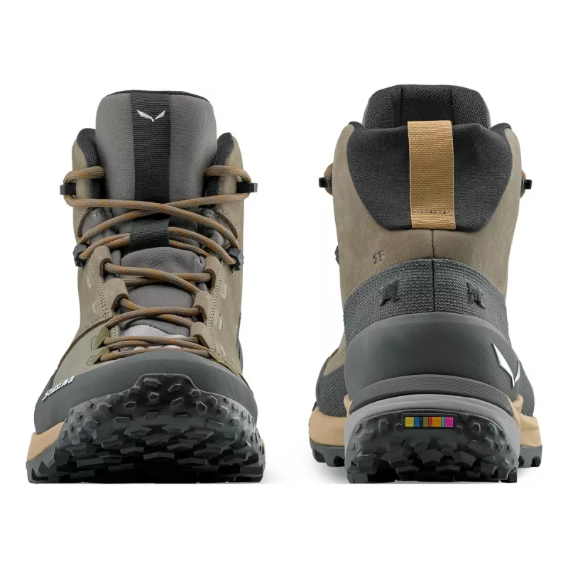 SALEWA Puez Leather Mid schoenen PT Bungee Cord-Onyx UK 8