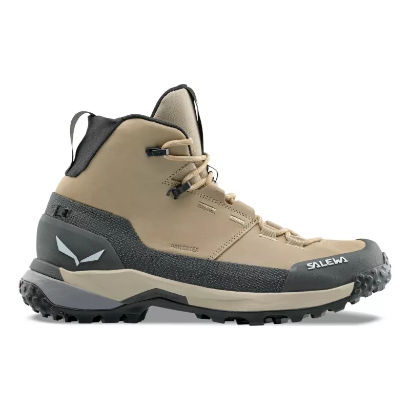 SALEWA Puez Leather Mid PTX dames wandelschoenen UK 5