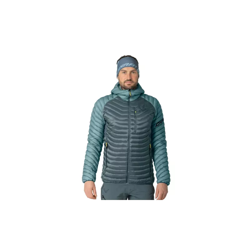 SALEWA Dynafit Radical Down Hooded jas - Smoke Blue, maat S