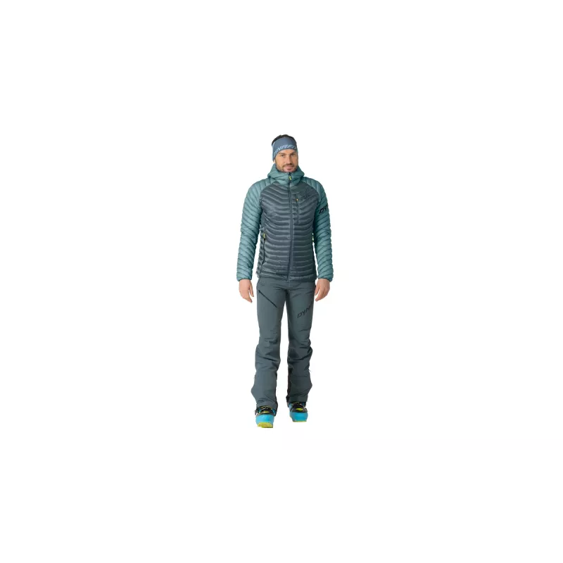 SALEWA Dynafit Radical Down Hooded jas - Smoke Blue, maat S