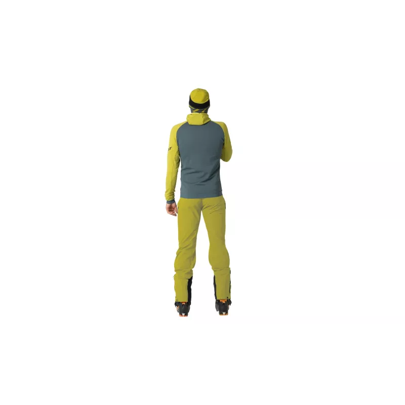 SALEWA Dynafit Radical Polartec Hooded jas - Golden Lime - maat S