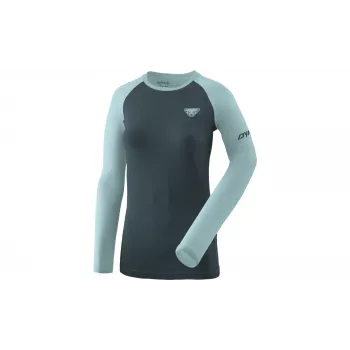 SALEWA dames Dynafit Alpine Pro L/S Tee - Cloud Blue, maat XS