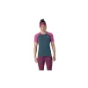 SALEWA Dynafit Alpine Pro S/S tee hardloopshirt dames - Magenta, maat XS