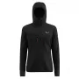 Salewa Agner Polarlite Hooded jas - Black Out - maat S