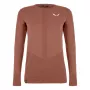 Salewa Zebru Medium Warm AMR L/S T-shirt dames - Etruscan Red, maat M