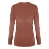 Salewa Zebru Medium Warm AMR L/S T-shirt dames baselayer top - Etruskischrood, maat L
