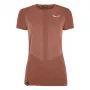 Salewa Zebru Medium Warm AMR T-shirt dames - Etruscan Red, XS