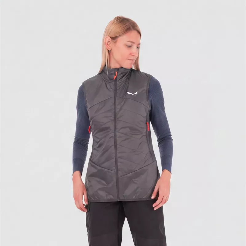 SALEWA Ortles Hybrid TirolWool Responsive isolatiebodywarmer dames Quiet Shade EU 36 (S)
