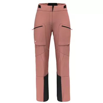 Salewa Sella 3L PTX broek skibroek dames - Desert Pink, maat M