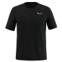 Salewa Eagle Minilogo AM T-shirt - Black Out, maat M