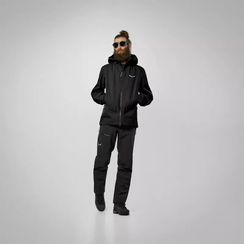 Salewa Ortles GTX 3L ePE jack - Black Out - EU 52 / XL