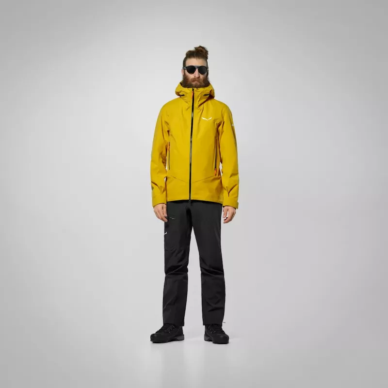 SALEWA Ortles GTX 3L Jacket heren Golden Brown EU 48 M