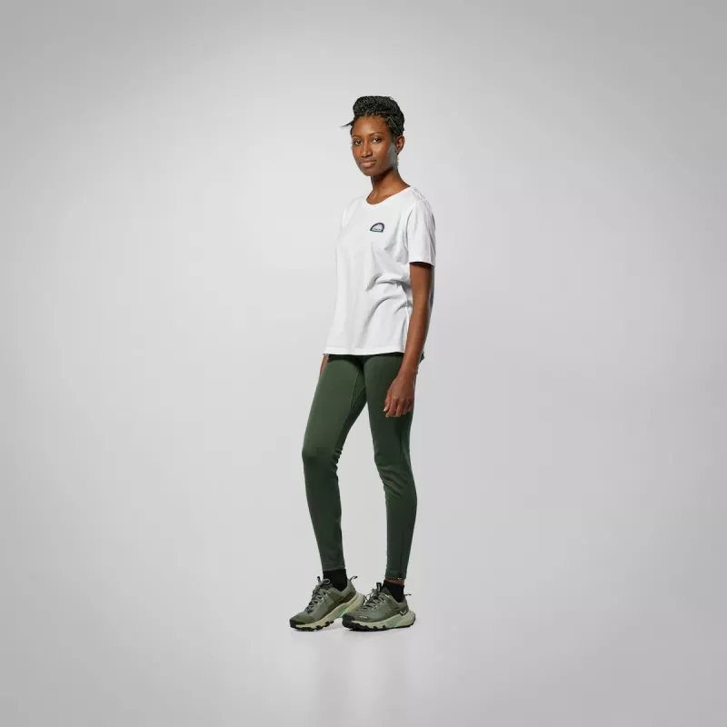 Salewa Eagle Anniversary T-shirt - Optical White - dames XS