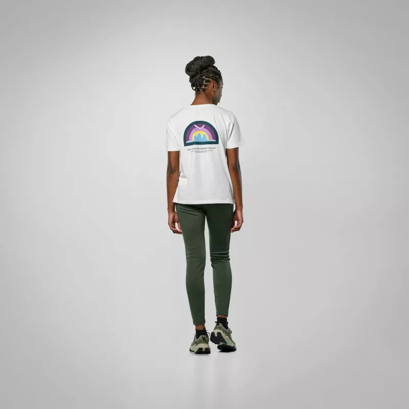 Salewa Eagle Anniversary T-shirt - Optical White - maat L