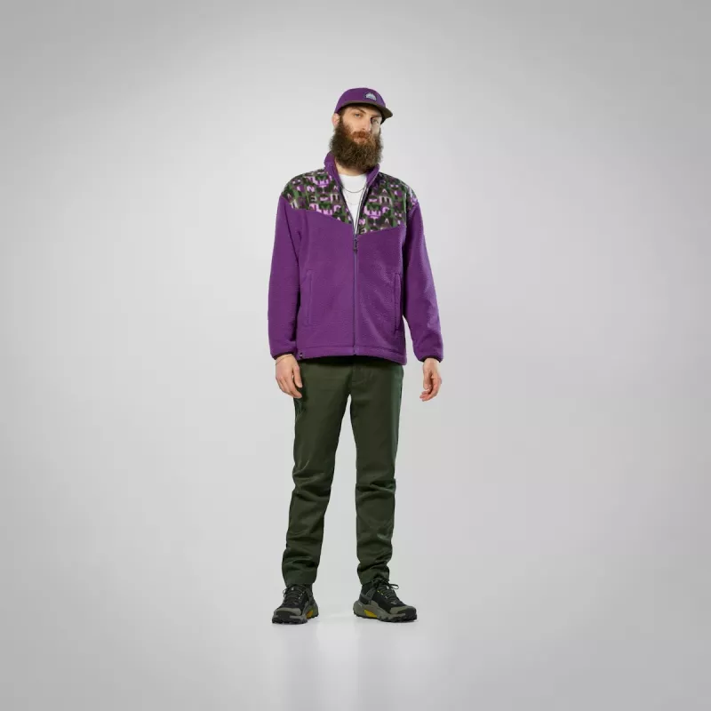 SALEWA Eagle Anniversary Full-Zip fleece sweatshirt dames XS Plum