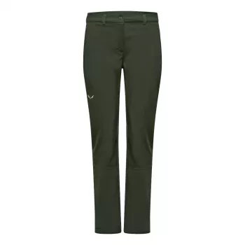 Salewa Puez Dolomia 2 broek dames softshellbroek - Dark Olive, maat S