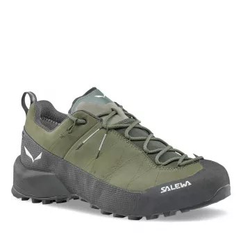 Salewa Wildfire Leather 2 GTX approachschoenen - Faded Green/Black - EU 43