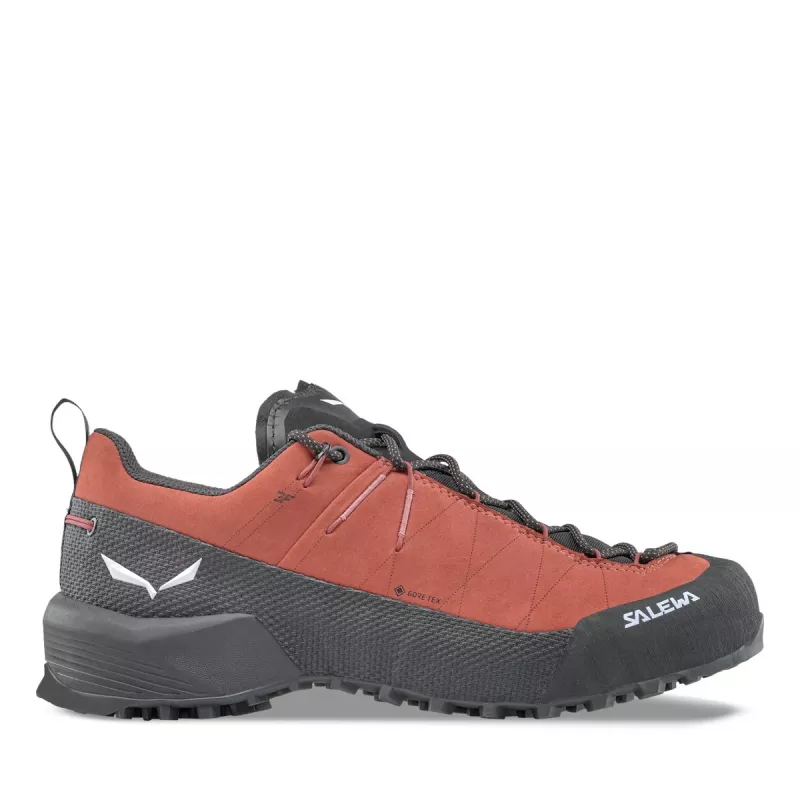 Salewa Wildfire Leather 2 GTX dames approachschoen - Etruscan Red/Black, maat 37