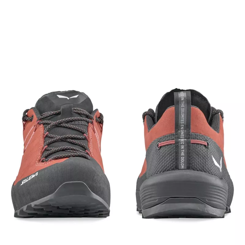 Salewa Wildfire Leather 2 GTX dames approachschoen - Etruscan Red/Black, maat 37