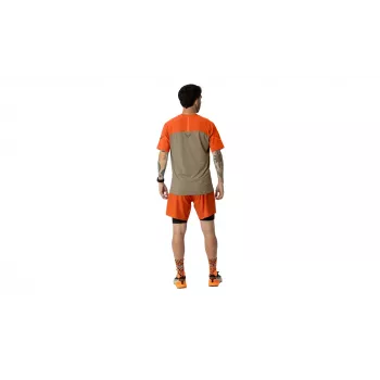 SALEWA Dynafit Alpine Pro S/S Tee hardloopshirt - Fallen Rock - maat M