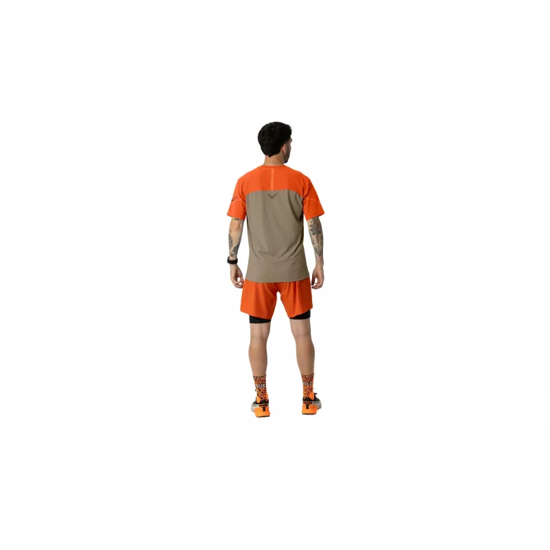 SALEWA Dynafit Alpine Pro S/S Tee hardloopshirt - Fallen Rock - maat L