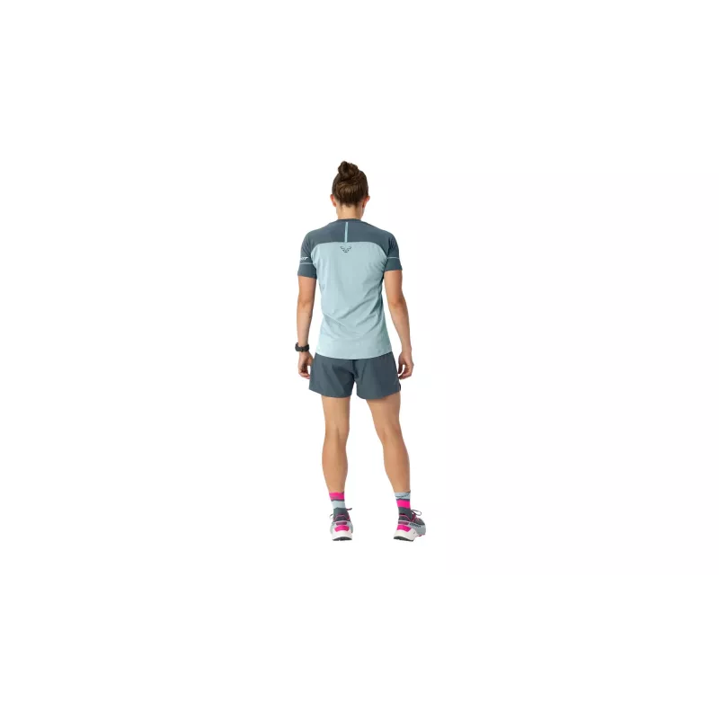 SALEWA dames Dynafit Alpine Pro S/S tee - Cloud Blue, maat S