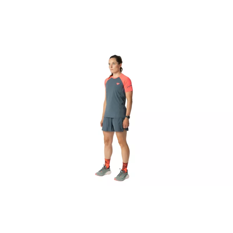 SALEWA dames Dynafit Alpine Pro S/S Tee - Cinder/Cinder, maat XS