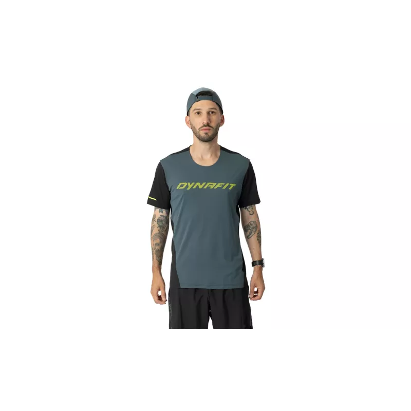 SALEWA Dynafit Alpine 2 S/S Tee hardloopshirt - Cinder, maat M