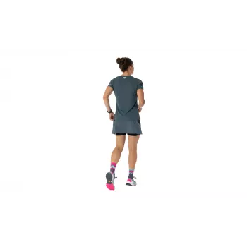 SALEWA dames Quick-Dry Dynafit Alpine 2 S/S Tee - Cloud Blue, maat M