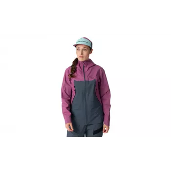 SALEWA dames Dynafit Transalper 3L jas - Magenta