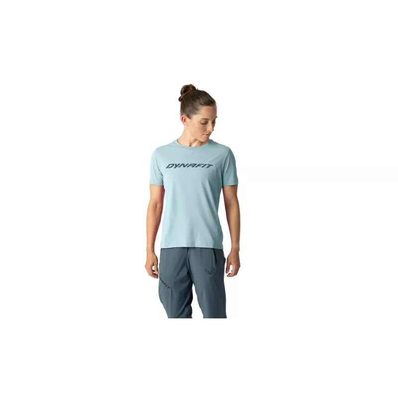 SALEWA Women's Dynafit Traverse T-shirt - Cloud Blue, maat S