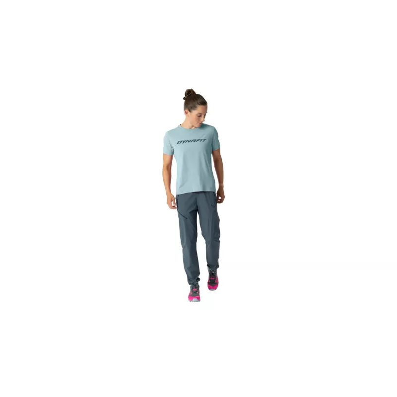 SALEWA Women's Dynafit Traverse T-shirt - Cloud Blue, maat L