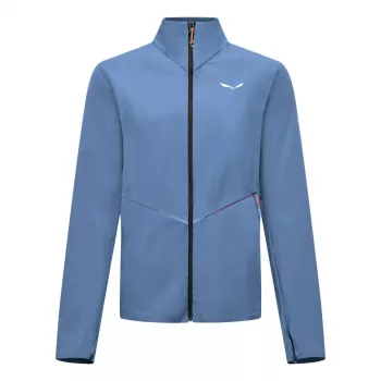 Salewa Pedroc Dst Light Jacket dames softshelljack - Morning Blue, maat M