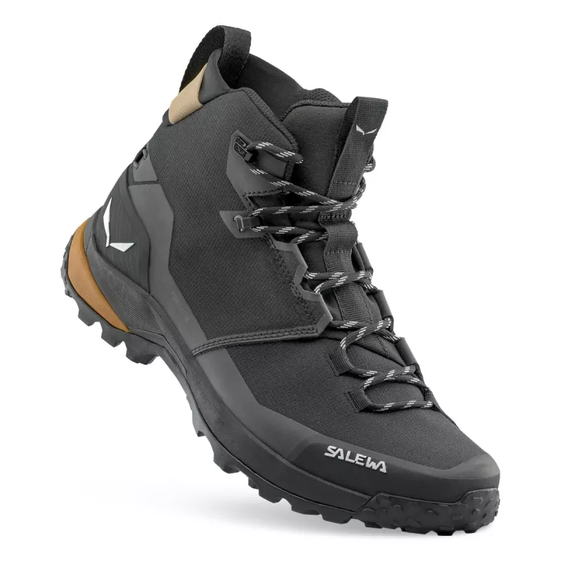 SALEWA schoenen Puez 2 mid PTX black-black