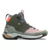 Salewa Puez 2 Mid PTX dameswandelschoenen - Dark Olive/Shadow - UK 6 (EU 39)