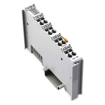 WAGO 750-515 4-kanaals relaisuitgangsmodule, AC 250 V, 2,0 A