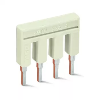 WAGO 2002-407 push-in doorverbinder, 7-weg, geïsoleerd, lichtgrijs
