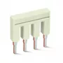 WAGO 2002-407 push-in doorverbinder, 7-weg, geïsoleerd, lichtgrijs