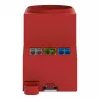 WAGO schakelkaststopcontact 709-583 rood 1 stuks